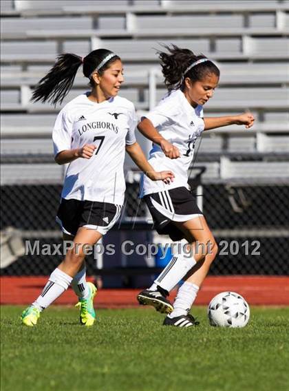 Thumbnail 1 in Dobie [J. Frank] vs Angleton (Pearland Soccer Classic) photogallery.