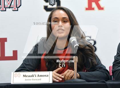 Thumbnail 3 in Trinity League Media Day - Mater Dei photogallery.