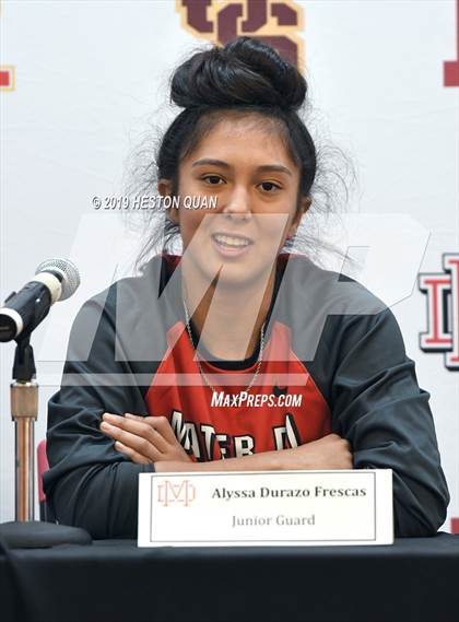Thumbnail 3 in Trinity League Media Day - Mater Dei photogallery.