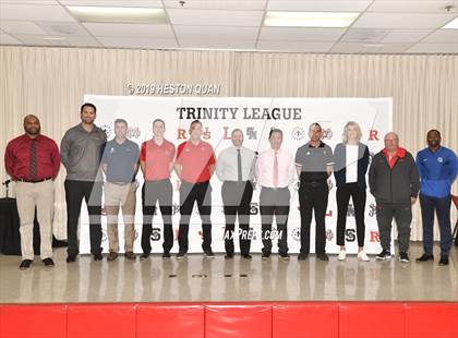 Thumbnail 2 in Trinity League Media Day - Mater Dei photogallery.