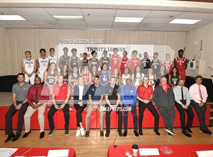 Thumbnail 3 in Trinity League Media Day - Mater Dei photogallery.