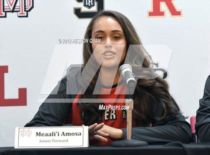 Thumbnail 2 in Trinity League Media Day - Mater Dei photogallery.