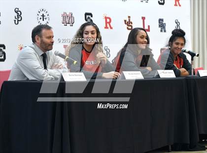 Thumbnail 1 in Trinity League Media Day - Mater Dei photogallery.
