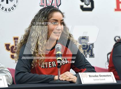 Thumbnail 3 in Trinity League Media Day - Mater Dei photogallery.