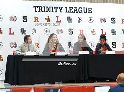 Thumbnail 3 in Trinity League Media Day - Mater Dei photogallery.