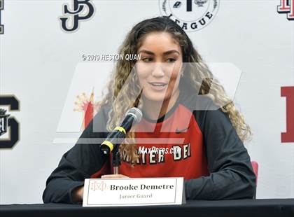 Thumbnail 3 in Trinity League Media Day - Mater Dei photogallery.