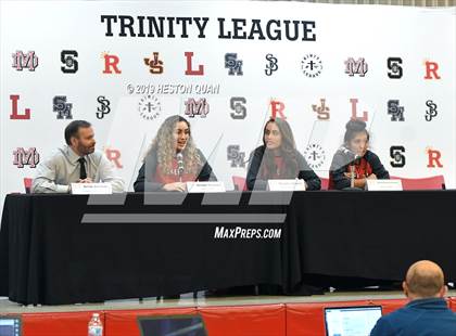Thumbnail 1 in Trinity League Media Day - Mater Dei photogallery.