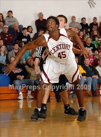 Thumbnail 3 in Century vs. Marissa/Coulterville (Sesser Holiday Tournament ) photogallery.