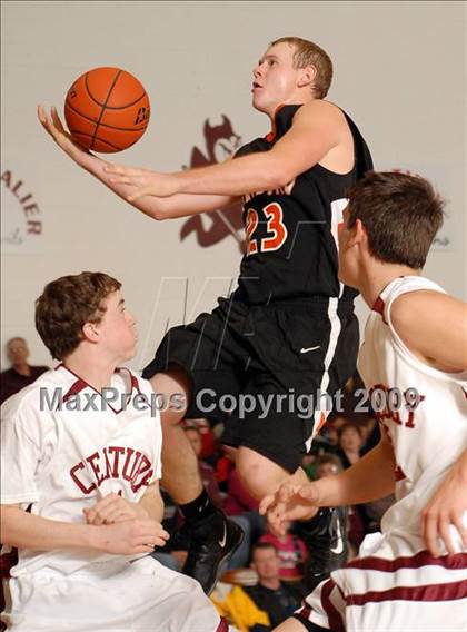 Thumbnail 1 in Century vs. Marissa/Coulterville (Sesser Holiday Tournament ) photogallery.