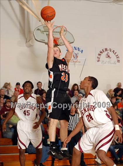 Thumbnail 1 in Century vs. Marissa/Coulterville (Sesser Holiday Tournament ) photogallery.