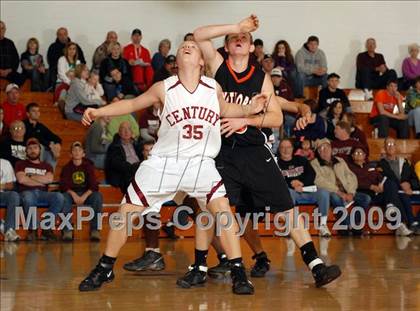 Thumbnail 3 in Century vs. Marissa/Coulterville (Sesser Holiday Tournament ) photogallery.