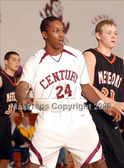 Thumbnail 3 in Century vs. Marissa/Coulterville (Sesser Holiday Tournament ) photogallery.
