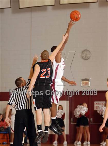 Thumbnail 2 in Century vs. Marissa/Coulterville (Sesser Holiday Tournament ) photogallery.