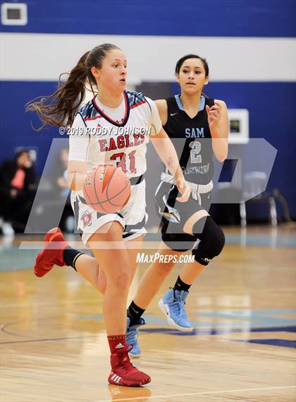Thumbnail 3 in Dawson vs. Sam Rayburn (McDonald's Texas Invitational) photogallery.