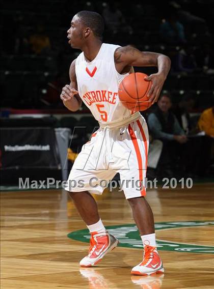 Thumbnail 2 in Cherokee vs Bishop Loughlin (PrimeTime Shootout) photogallery.