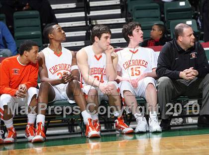 Thumbnail 2 in Cherokee vs Bishop Loughlin (PrimeTime Shootout) photogallery.