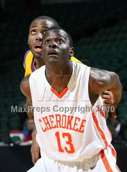 Thumbnail 2 in Cherokee vs Bishop Loughlin (PrimeTime Shootout) photogallery.