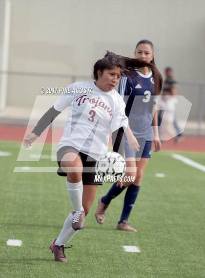 Thumbnail 2 in CALS Early College vs. USC Hybrid (CIF LA City Section D5 Final) photogallery.
