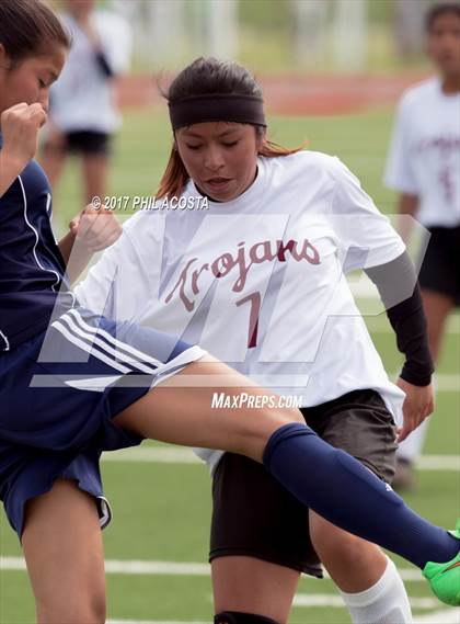 Thumbnail 3 in CALS Early College vs. USC Hybrid (CIF LA City Section D5 Final) photogallery.
