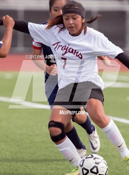 Thumbnail 3 in CALS Early College vs. USC Hybrid (CIF LA City Section D5 Final) photogallery.