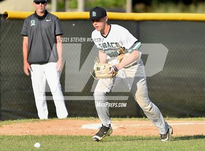 Thumbnail 1 in Greenfield @ Grace Christian (NCISAA 1A Semifinal) photogallery.