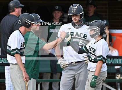 Thumbnail 2 in Greenfield @ Grace Christian (NCISAA 1A Semifinal) photogallery.