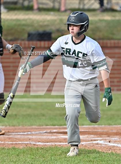 Thumbnail 3 in Greenfield @ Grace Christian (NCISAA 1A Semifinal) photogallery.
