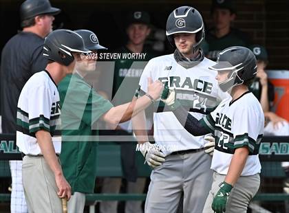 Thumbnail 3 in Greenfield @ Grace Christian (NCISAA 1A Semifinal) photogallery.
