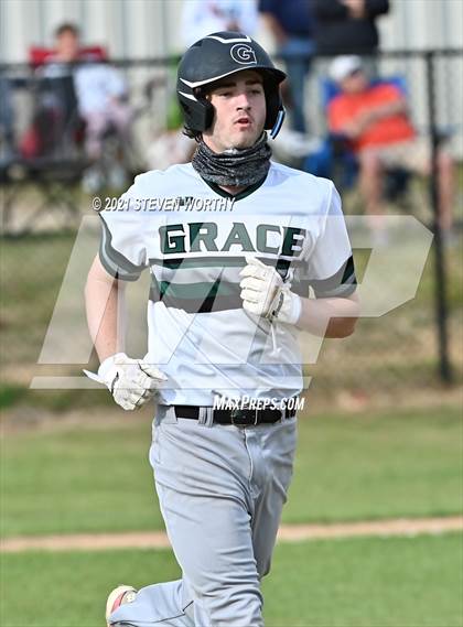 Thumbnail 1 in Greenfield @ Grace Christian (NCISAA 1A Semifinal) photogallery.