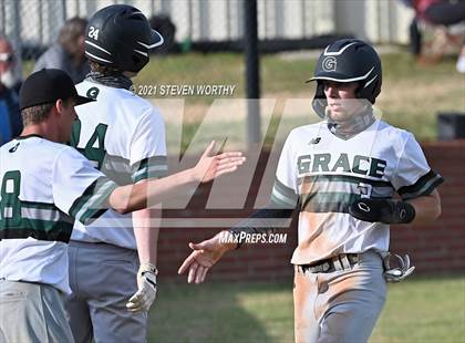Thumbnail 3 in Greenfield @ Grace Christian (NCISAA 1A Semifinal) photogallery.