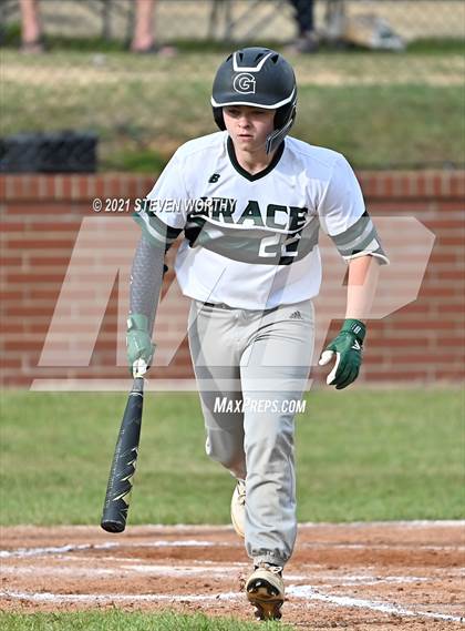 Thumbnail 2 in Greenfield @ Grace Christian (NCISAA 1A Semifinal) photogallery.