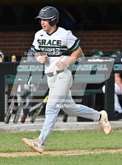 Thumbnail 3 in Greenfield @ Grace Christian (NCISAA 1A Semifinal) photogallery.