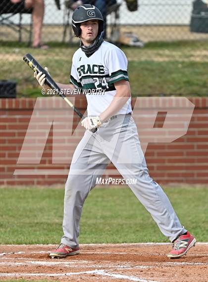 Thumbnail 3 in Greenfield @ Grace Christian (NCISAA 1A Semifinal) photogallery.