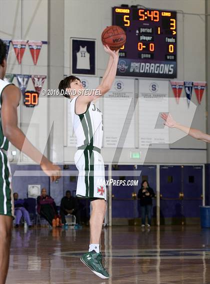 Thumbnail 2 in McClatchy vs. Strake Jesuit (St. Hope Elite Classic) photogallery.