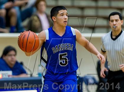 Thumbnail 1 in La Vernia vs. Bandera (UIL 3A Bi-District) photogallery.