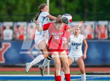 Thumbnail 2 in Walton vs. Denmark (GHSA 7A 2nd Round) photogallery.
