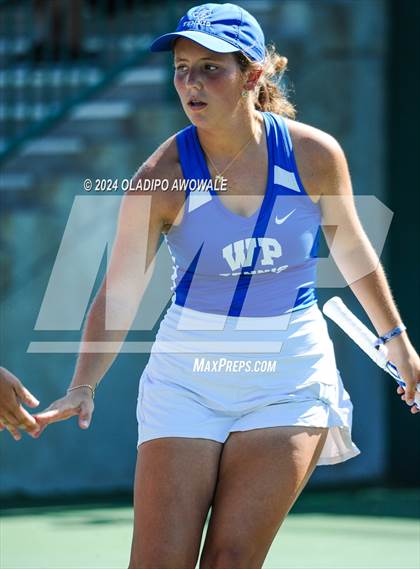 Thumbnail 2 in China Spring vs Wills Point (UIL 4A Tennis Semifinal) photogallery.