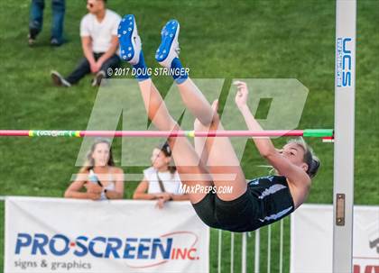 Thumbnail 1 in CIF State Track and Field Championships (Girls High Jump Finals) photogallery.