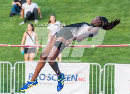 Thumbnail 2 in CIF State Track and Field Championships (Girls High Jump Finals) photogallery.