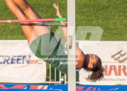 Thumbnail 2 in CIF State Track and Field Championships (Girls High Jump Finals) photogallery.