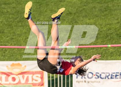 Thumbnail 2 in CIF State Track and Field Championships (Girls High Jump Finals) photogallery.