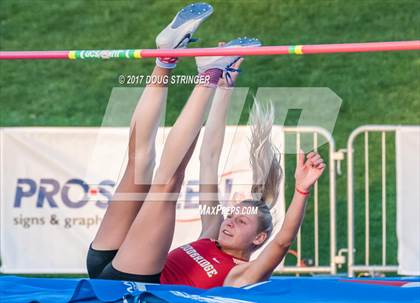Thumbnail 2 in CIF State Track and Field Championships (Girls High Jump Finals) photogallery.