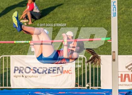 Thumbnail 2 in CIF State Track and Field Championships (Girls High Jump Finals) photogallery.