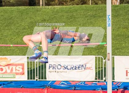 Thumbnail 1 in CIF State Track and Field Championships (Girls High Jump Finals) photogallery.