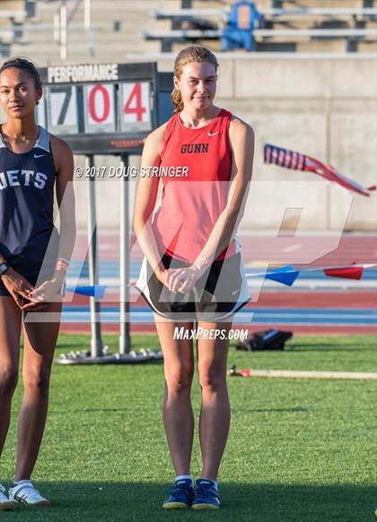 Thumbnail 1 in CIF State Track and Field Championships (Girls High Jump Finals) photogallery.
