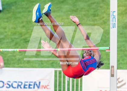 Thumbnail 3 in CIF State Track and Field Championships (Girls High Jump Finals) photogallery.