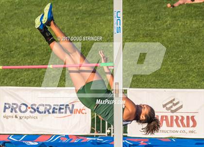 Thumbnail 2 in CIF State Track and Field Championships (Girls High Jump Finals) photogallery.