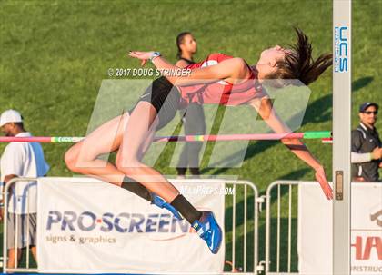 Thumbnail 3 in CIF State Track and Field Championships (Girls High Jump Finals) photogallery.