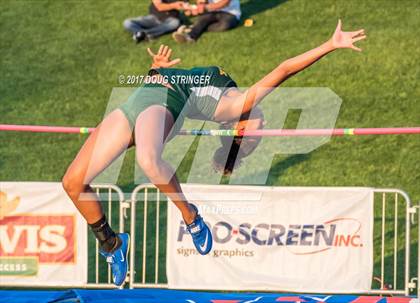 Thumbnail 1 in CIF State Track and Field Championships (Girls High Jump Finals) photogallery.