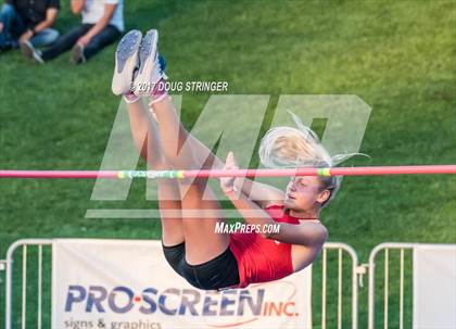 Thumbnail 1 in CIF State Track and Field Championships (Girls High Jump Finals) photogallery.